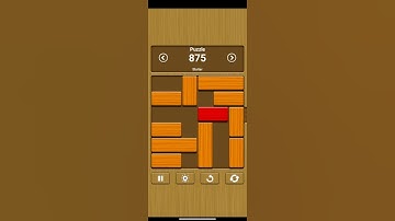 Unblock Me - Relax Mode - Starter // Puzzle 875 #shorts