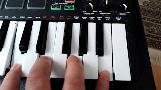 Ambient : Ambient Improvisation - Akai MPK & Bitwig Studio