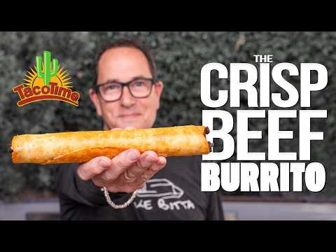 Crisp beef burrito, from the video