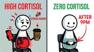 Do This After 9PM to Turn Off Cortisol Naturally (Science-Backed Habit)