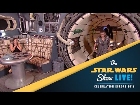 Carrie Fisher Interview | Star Wars Celebration Europe 2016