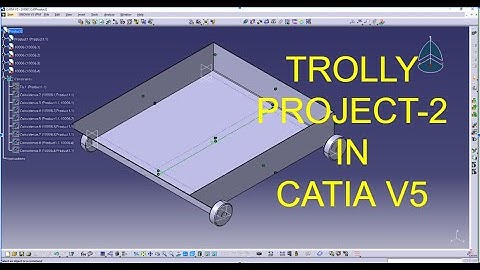 PROJECT-2  CATIA V5 TUTORIAL-11 | CATIA V5 PART DESIGN | CATIA V5 PART MODELLING