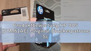 Produktbewertung HP 305 (3YM61AE) Original Druckerpatrone Schwarz für HP DeskJet 27xx, 41xx, HP Envy