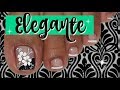 Uñas Elegantes y Sencillas/♥Decoración de Uñas Pies Elegante/♥Chic Feet Nail Decoration