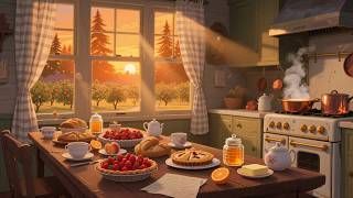 A Rustic 1930s Kitchen at Sunset — Another Room of Vintage Jazz Where Quiet Evenings Taste Like Home