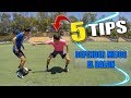 5 TIPS para DEFENDER MEJOR a un ATACANTE en el FÚTBOL ⚽️ TUTORIAL PARA DEFENSAS