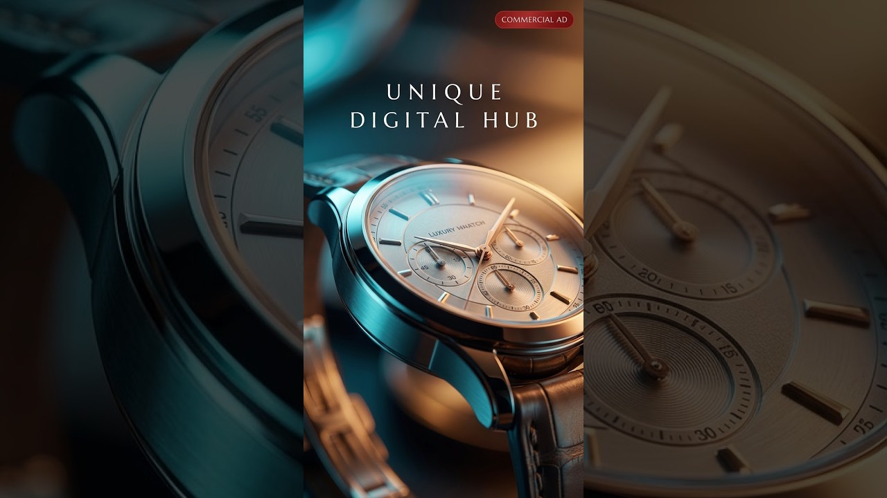 Sleek Wristwatch Spec Ad | Post-Production Breakdown (Unique Digital Hub)