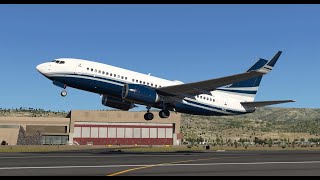 First Stream! Testing 1,2,3. Level UP 737-700 BBJ - N737LE - KSEA-KJAC