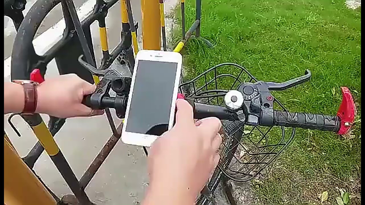 Support de téléphone de vélo, résistant aux chocs, module d'absorption,
