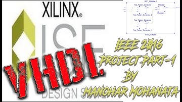 VHDL Implementation of BIST Based Multiplier IEEE 2016 Project Part 1