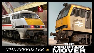 CUSTOM WEATHERED HORNBY CLASS 91 & CLASS 60: The Speedster & The Mountain Mover