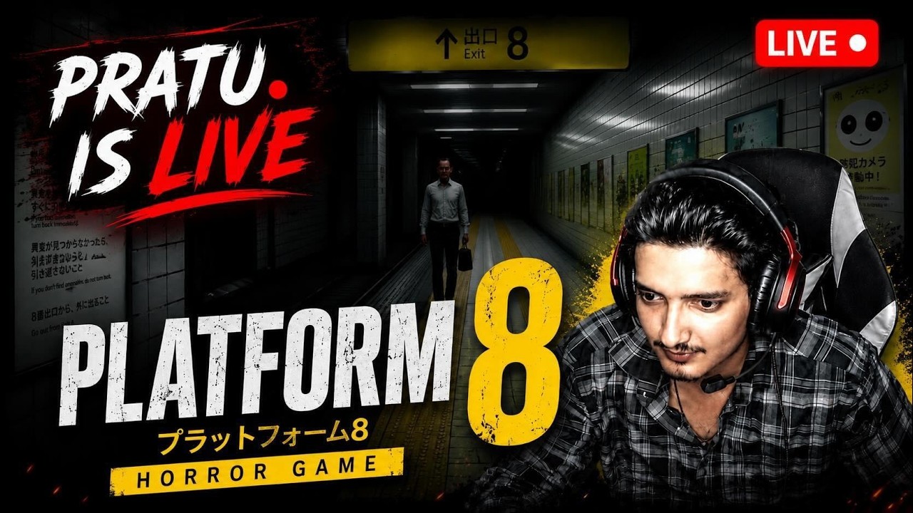 PLATFORM 8 HORROR GAME ☠️#horrorgame #platform8 #shortslive