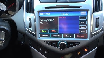 How to Pair Smartphone with Radio via Bluetooth in Chevrolet Cruze (2008-2016) - Connect Smartphone