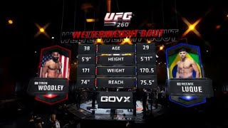 Ufc 260 Woodley Vs. Luque Full Fight Highlights