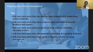 Independent Homeschooling vis-a-vis Homeschooling with a Homeschool Provider