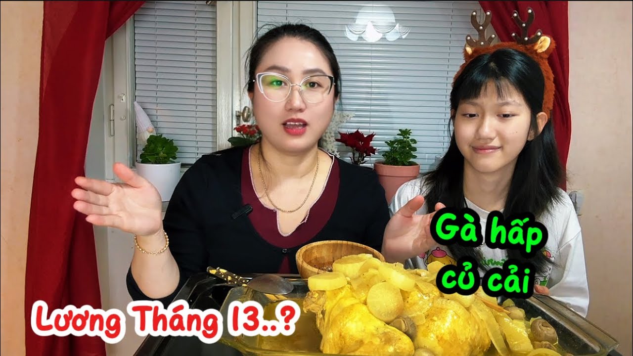 539/ Một ngày trước Giáng Sinh làm gà Hấp củ cải ăn cùng Vy sau tan ca..