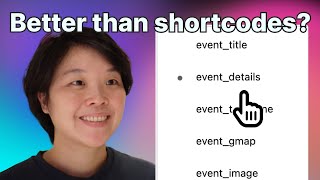 How to Customise an Event Page with the WordPress Site Editor. (Free plugin)