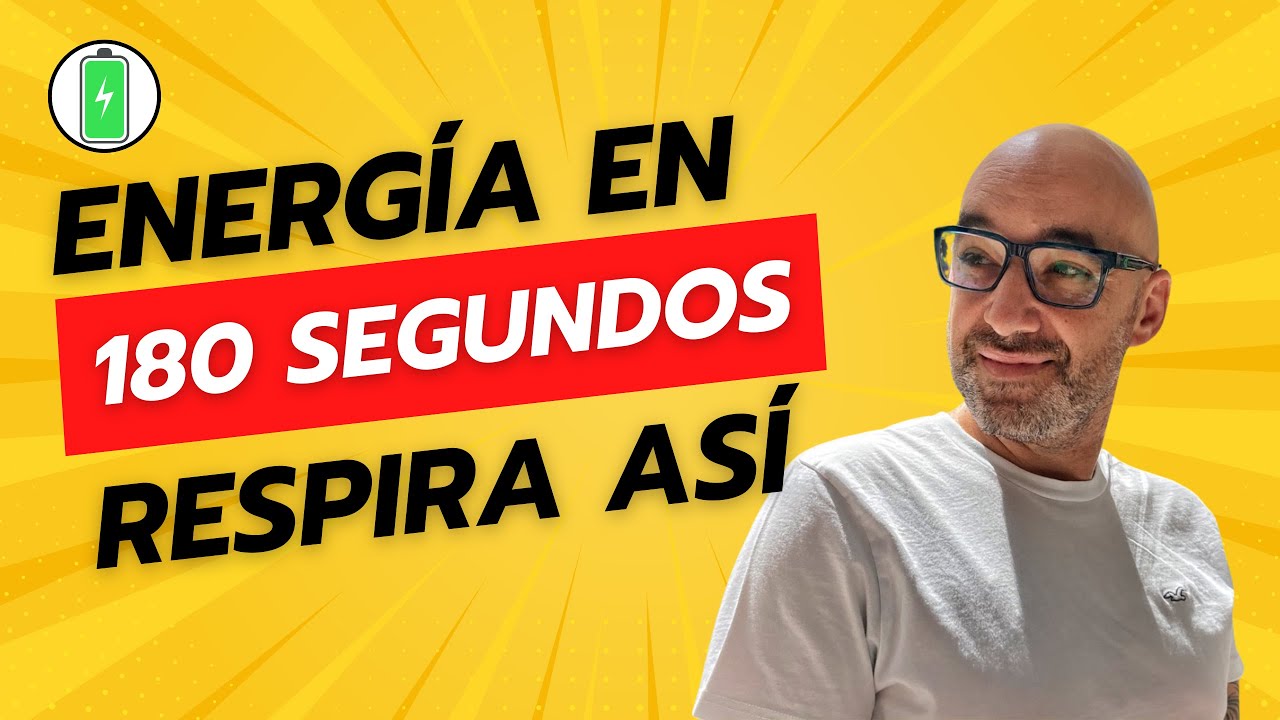 ¿SIN ENERGÍA A MITAD DEL DÍA? RESPIRA ASÍ