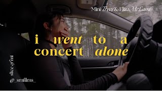 i went to a concert alone | @minitreesband  & @elizamclamb  | playlist vlog 🎧