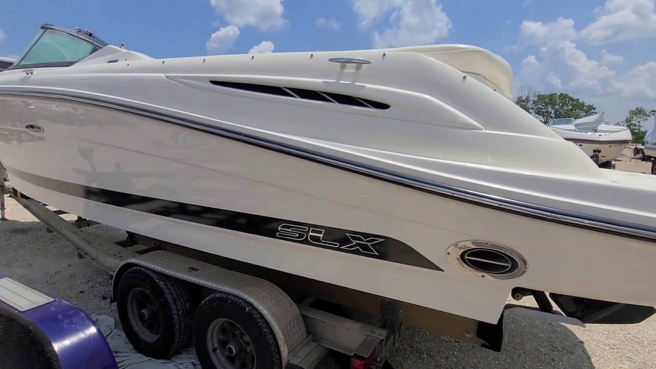 2006 Sea Ray 270 SLX YouTube