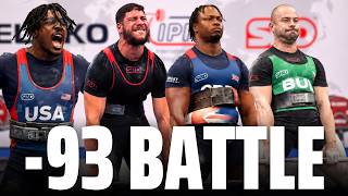 The INSANE -93kg BATTLE | IPF Worlds 2026