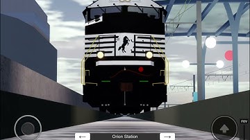 Train runs over camera  (rails unlimited)