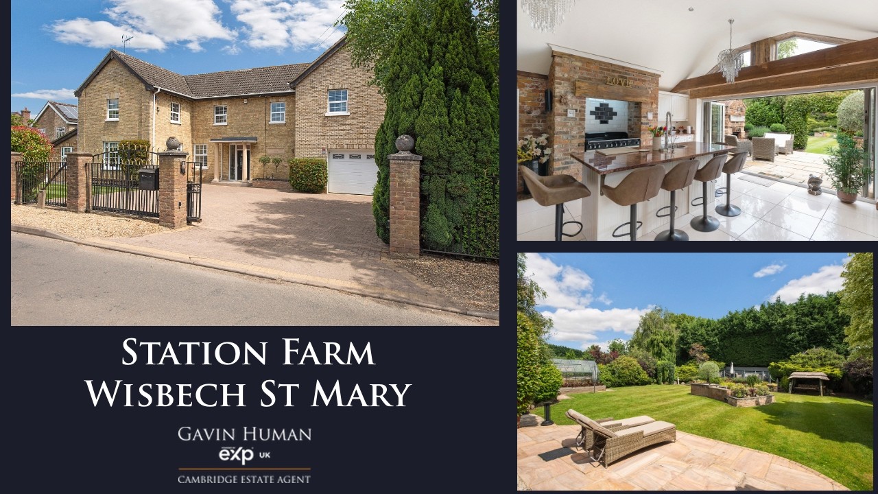 Station Farm,  Wisbech St. Mary, SAT NAV  PE13 4RY - Price Guide £775,000