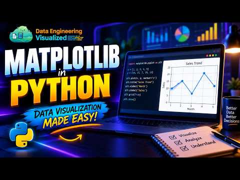 Matplotlib in Python 📊 | Data Visualization Made Easy