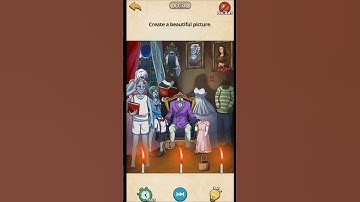 Level 35 Create a beautiful picture. Nightmare puzzle gameplay