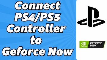 How To Connect PS4/PS5 Controller To PC Geforce Now (2025)