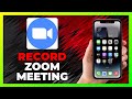 How To RECORD ZOOM MEETING WITHOUT PERMISSION - 2026