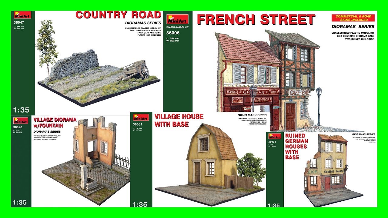 MINIART Dioramas 