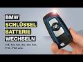 BMW 1er Schlüssel Batterie wechseln ✅ Auch für 2er, 3er, 4er, 5er, 6er, 7er, F16 - F25 - Testventure