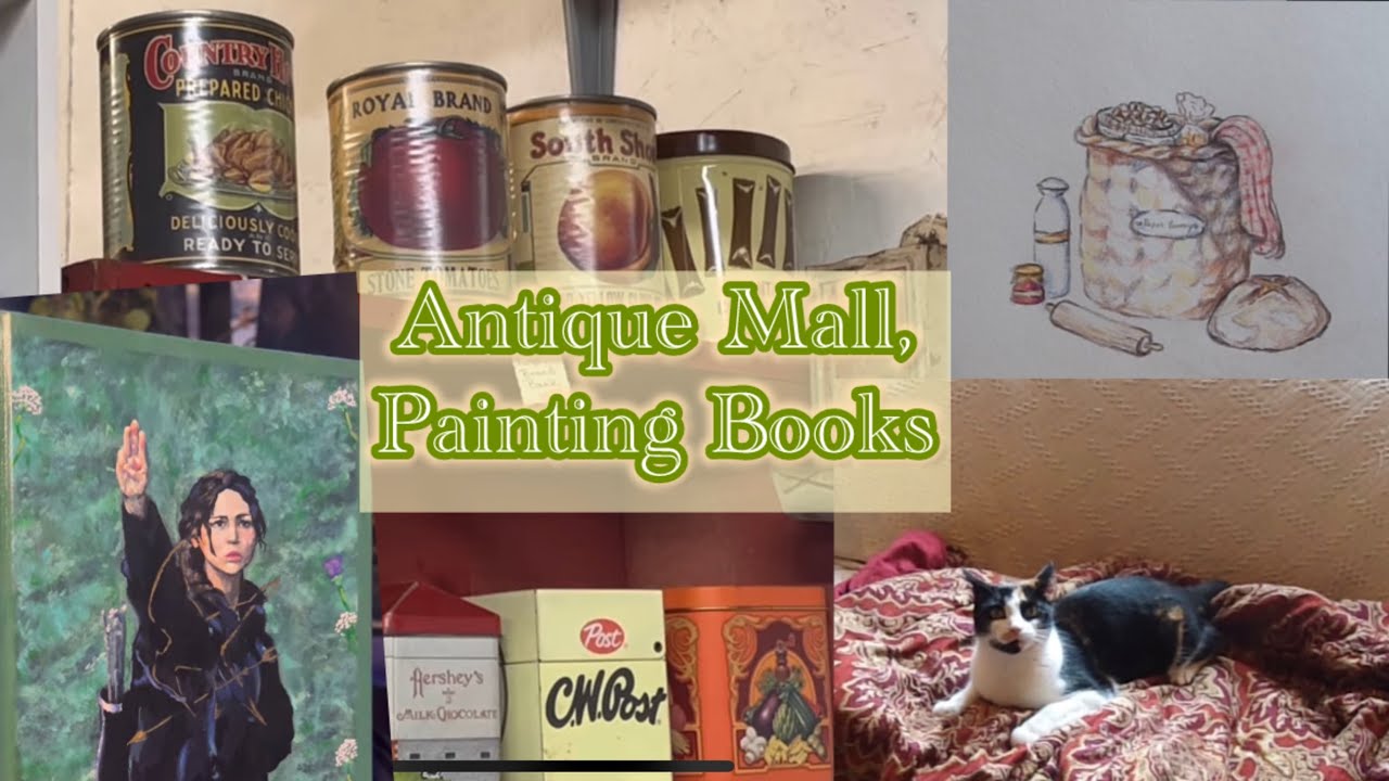 Thrift With Me | Paint, Draw, and Cook! Day in The Life