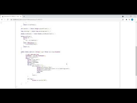 A.Deja Vu Codeforces Round # 712  Division 2  Java Solution