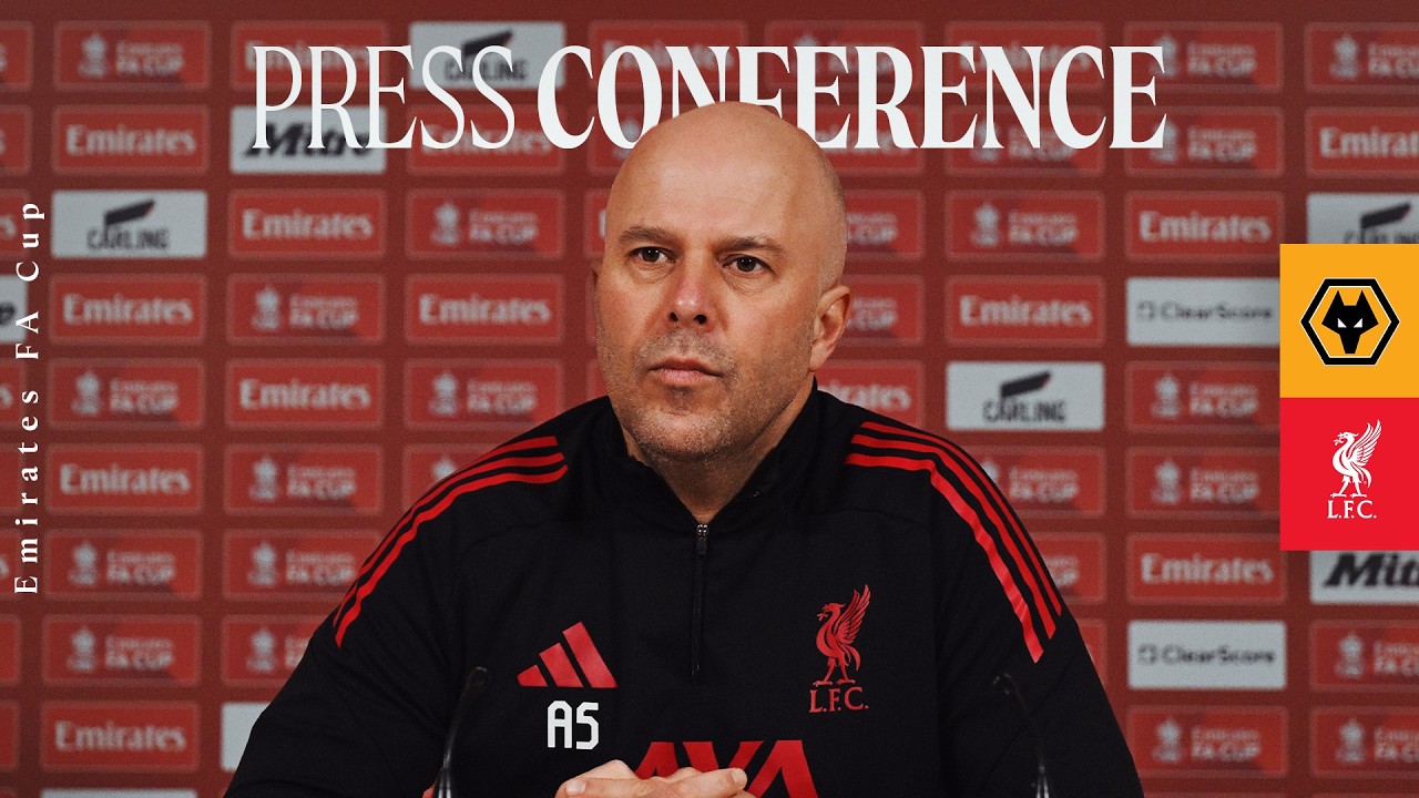 LIVE: Arne Slot's FA Cup press conference | Wolves vs Liverpool