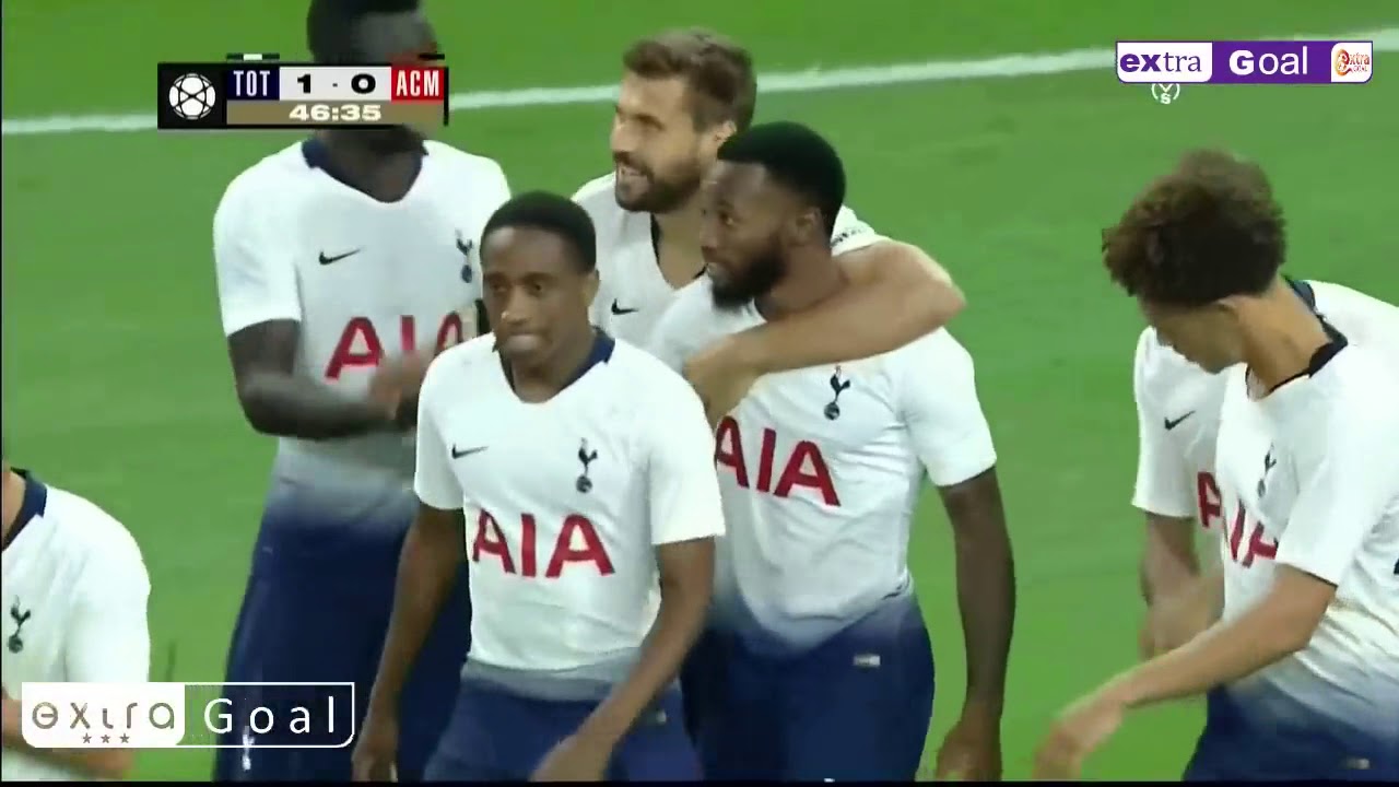 highlights of tottenham vs Ac milan 1  0  International Cup of Champions