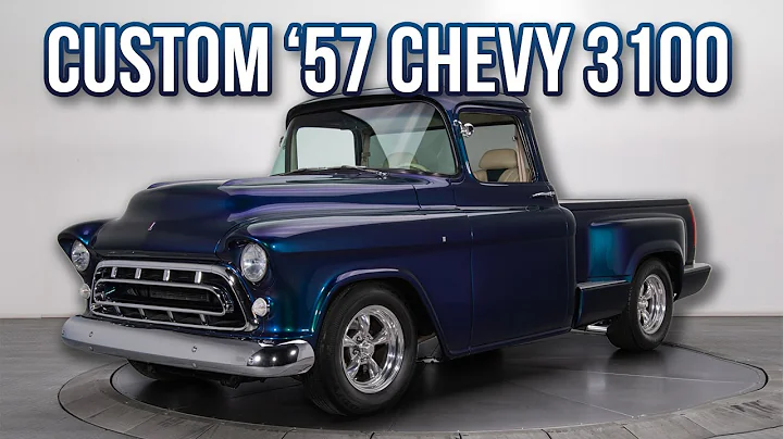 Frame Off Built Custom 1957 Chevy 3100 Stepside Pickup 350 V8 700R4 4 Speed  -  SOLD  -  137279