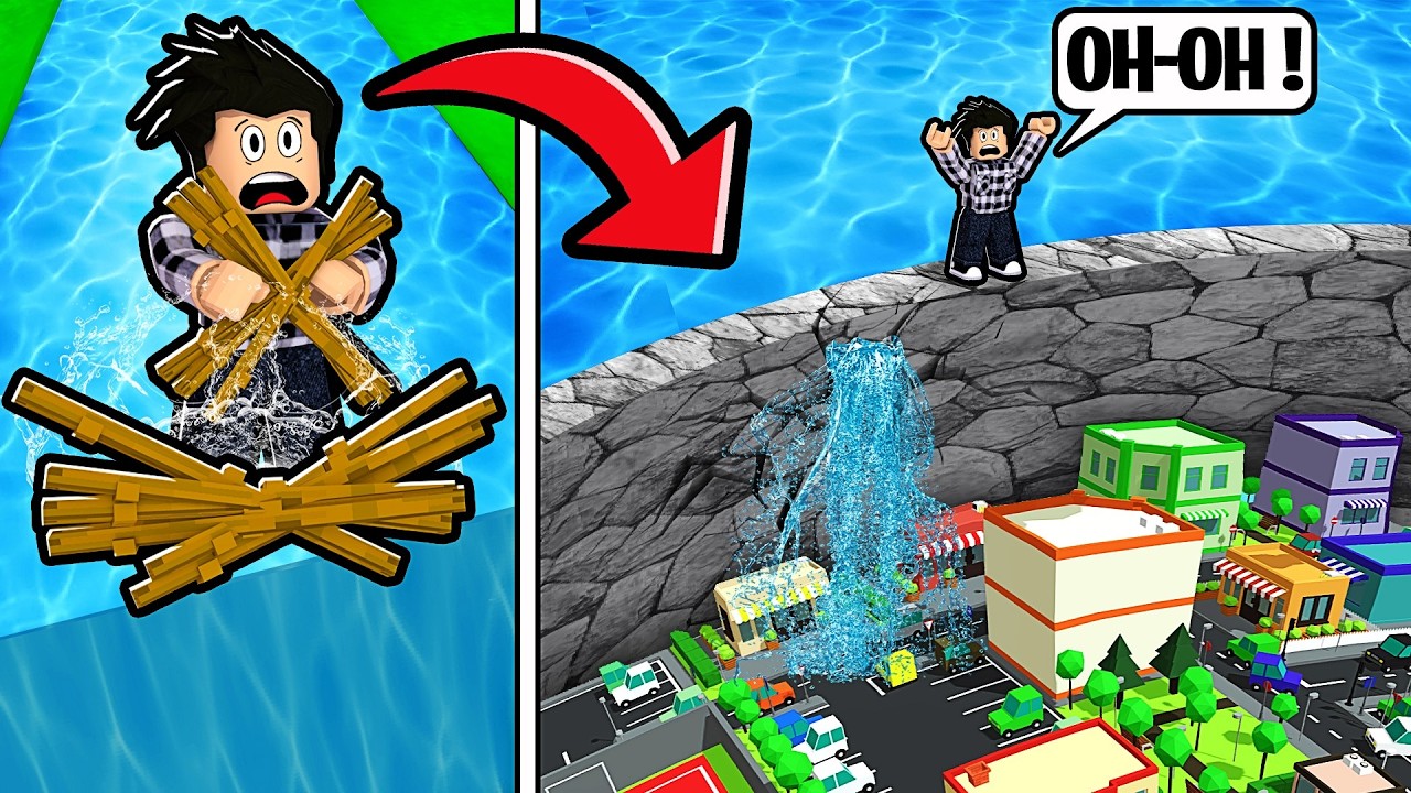 Construire un BARRAGE DE NIVEAU MAX (il est ÉNORME)😱