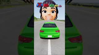 Big &amp; Small Cars vs Zoey Kpop Demon Hunters pt.8 #beamngdrive #beamng #kpopdemonhunters