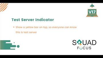 Test Server Indicator || Odoo modules || Odoo 17 || Squad Focus