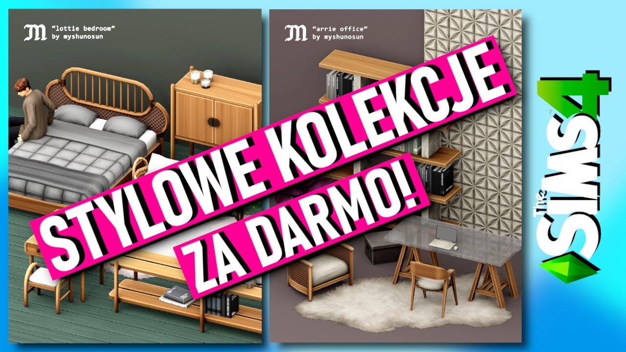 Mody Do The Sims 4 Akcesoria STYLOWE DARMOWE KOLEKCJE DO THE SIMS 4 😍 THE SIMS 4 AKCESORIA ZA DARMO