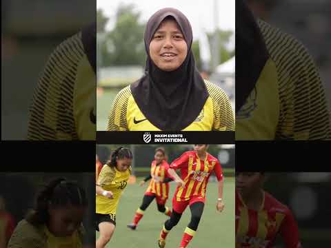 Tournament Review : Players from FAM Girls U18 (Malaysia)  #football #MaximEvents