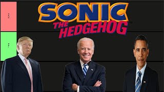 US Presidents Rank Sonic The Hedgehog Tier List