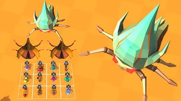 Merge Master Ant Fusion New Update MAX Level All Bosses Part 4