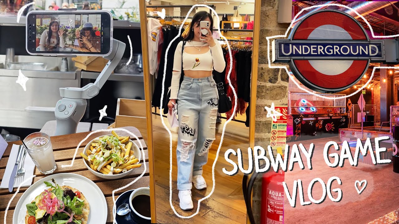 London Subway Game Vlog! Exploring Covent Garden, Mini Golf, and Divine Chocolate Delights 🚇⛳️🍫