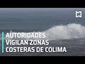 Fuertes marejadas en Colima - Sábados de Foro