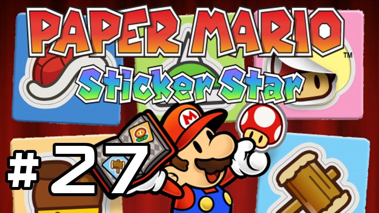 Paper Mario Sticker Star Walkthrough Part 27 World 51Shy Guy