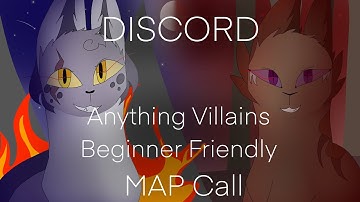 DISCORD | CLOSED Anything Villains MAP Call | Beginner Friendly | (17/18) | Backups CLOSED!