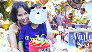 Đột nhập tiệc sinh nhật 7 tuổi của con trai Thu Minh tại Singapore | Minh In Sing